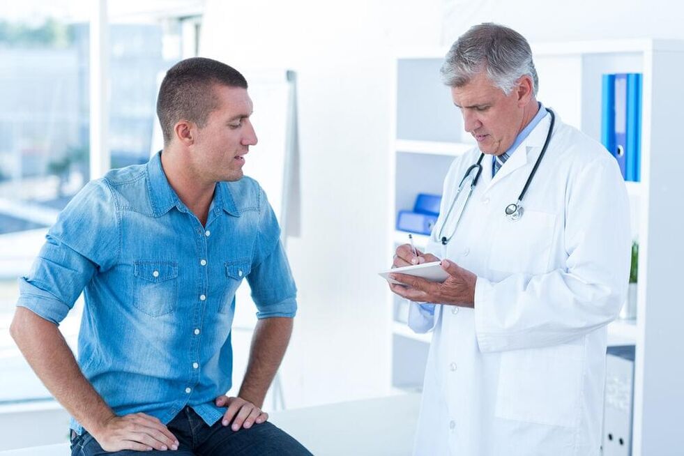 Doctor Prescribes Prostatitis Treatment