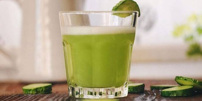 Cucumber juice treats prostatitis