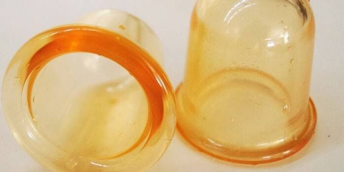 Cup for treating prostatitis