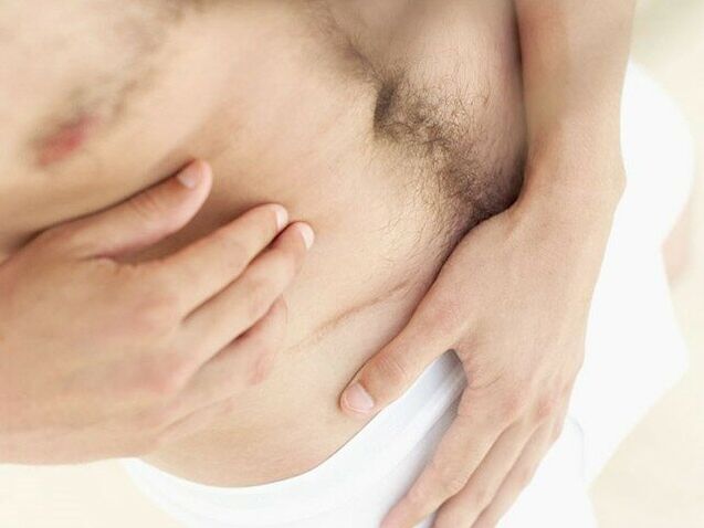 Chronic prostatitis lower abdominal pain